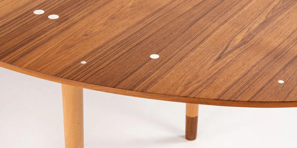 Finn Juhl, Judas Table [detail]. Photo: PIASA