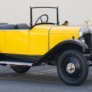 1927 Citroën 5CV Trefle. Image © Gooding & Company (detail)