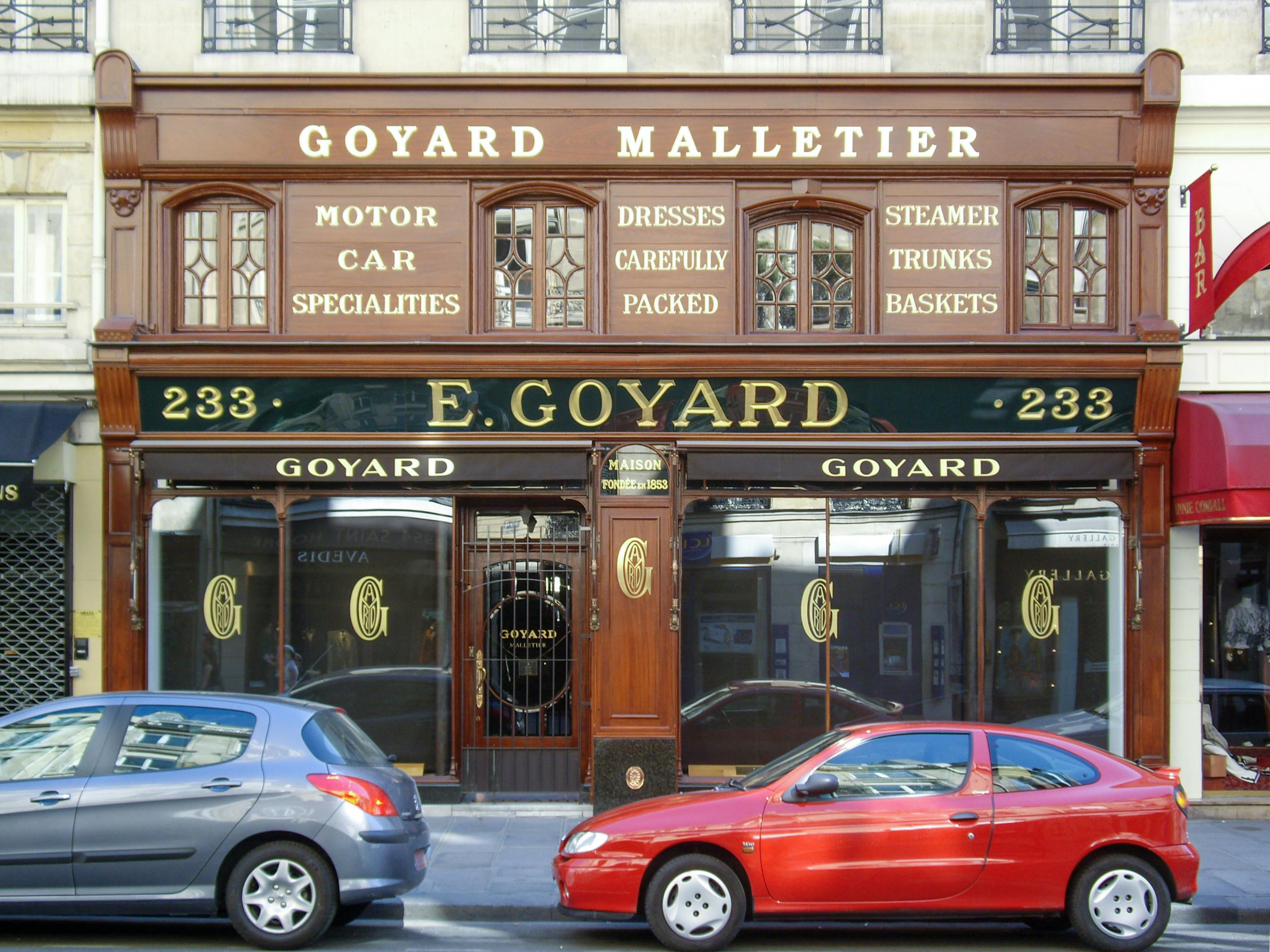Old Goyard trunk - History Luxury house Paris - Malle2luxe