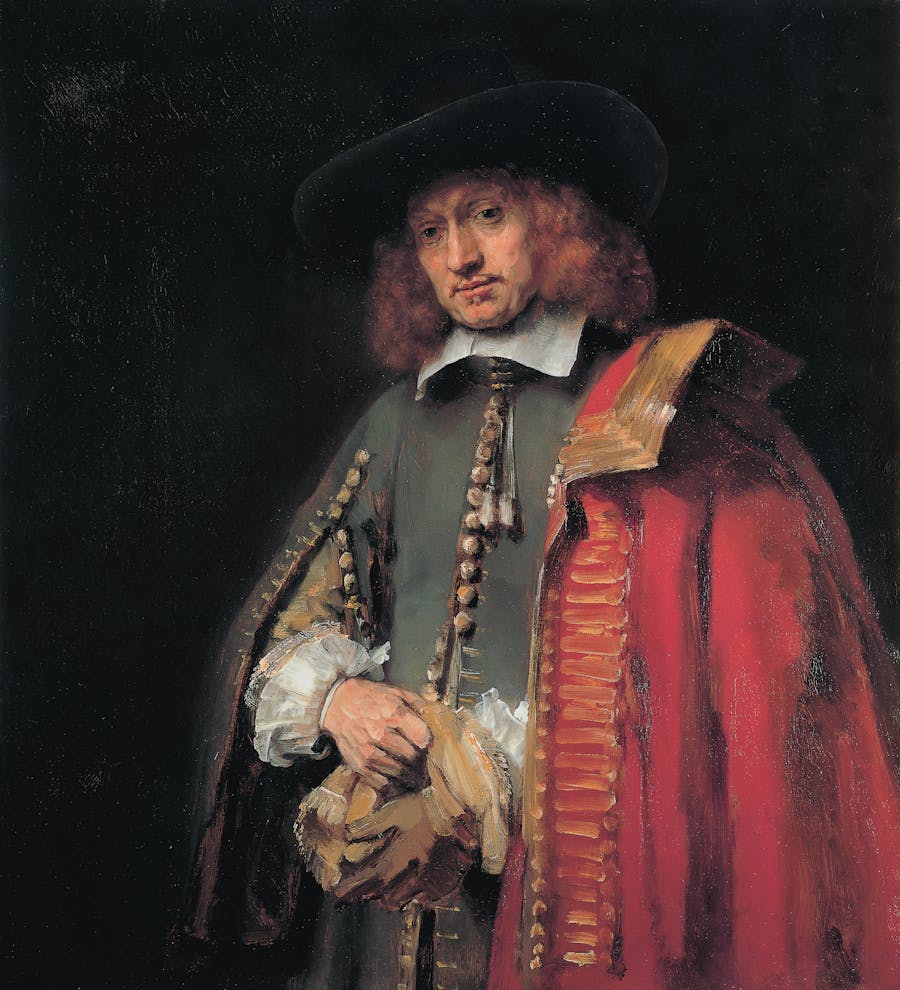 Rembrandt (1606-1669), ‘Portrait of Jan Six’, 1654, oil on canvas, 112 cm x 102 cm. Photo: Wiki Commons. 