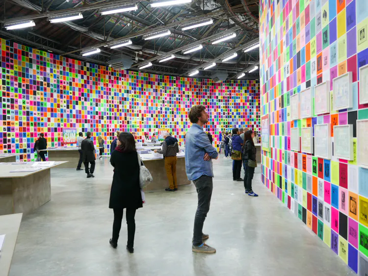 FIAC Art Fair, Paris. Utanför mässan.