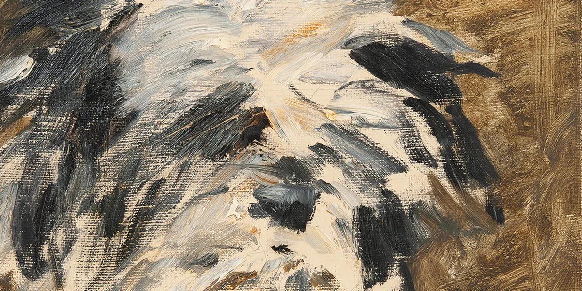 Édouard Manet (1832-1883), "Minnay", oil / canvas, signed, around 1879 | Photo: © Drouot Estimations (detail)