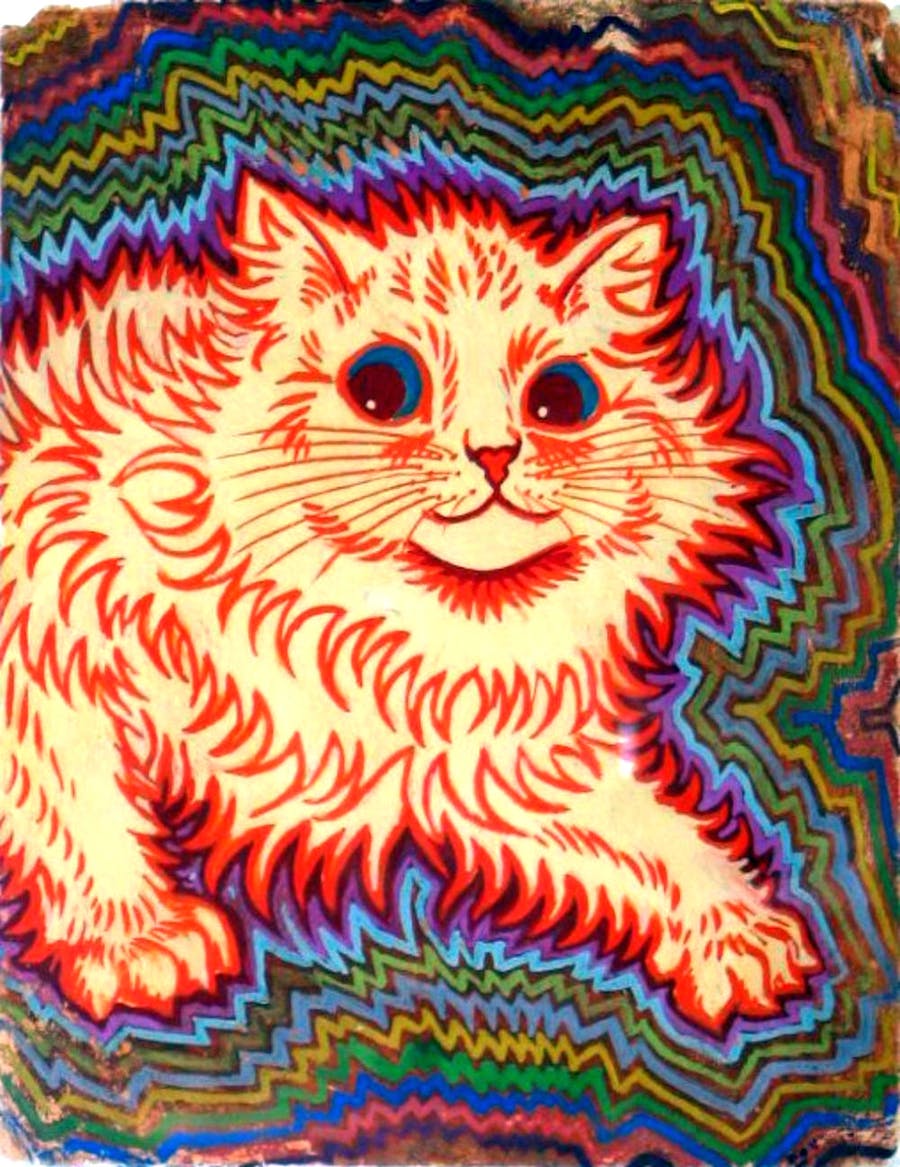 Louis Wains Psychedelische Katzen Barnebys Magazin   5f6b5200 5f4b 4c96 94e7 11c558ee2d45 W4 