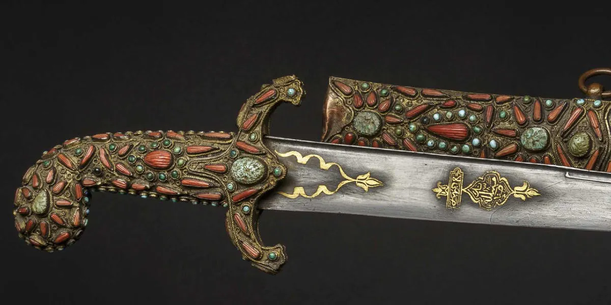 Kilic, ottomansk, 1800-tal (detalj). Foto © Hermann Historica GmbH 