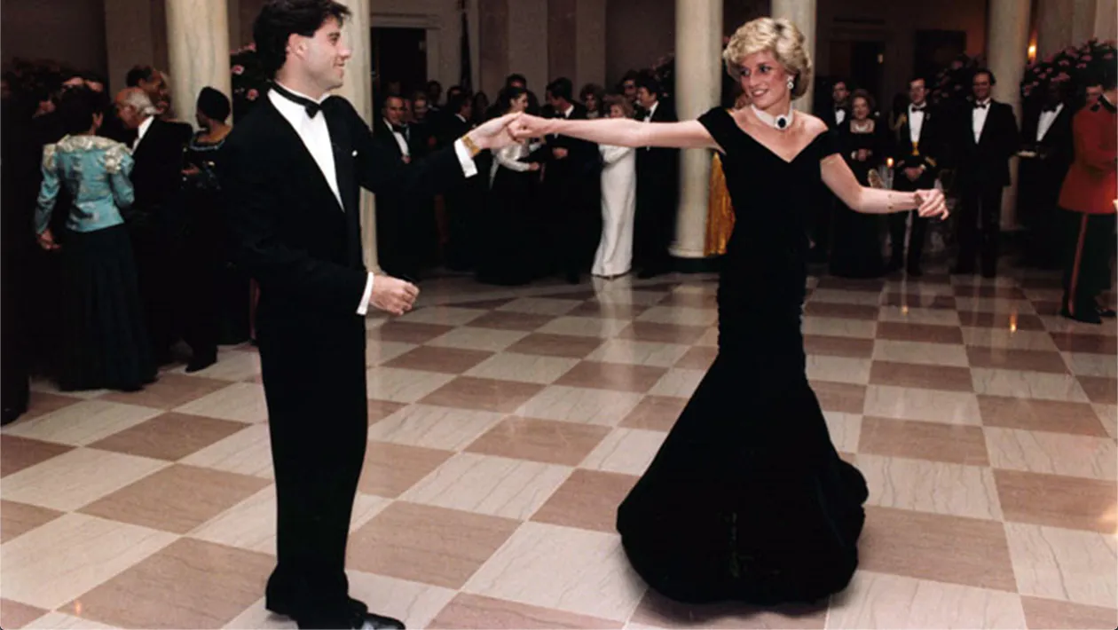 Prinzessin Dianas legendärer Tanz mit John Travolta im Weißen Haus | Foto: Ronald Reagan Library/United States Federal Government via Wikipedia (Detail)
