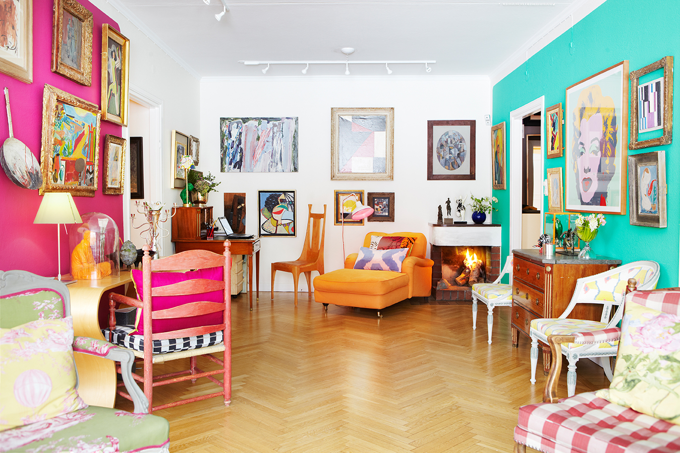 Hemma hos Claes Moser & Sanna Evers | Barnebys Magazine Hemma hos Caroline & Philip | Barnebys Magazine