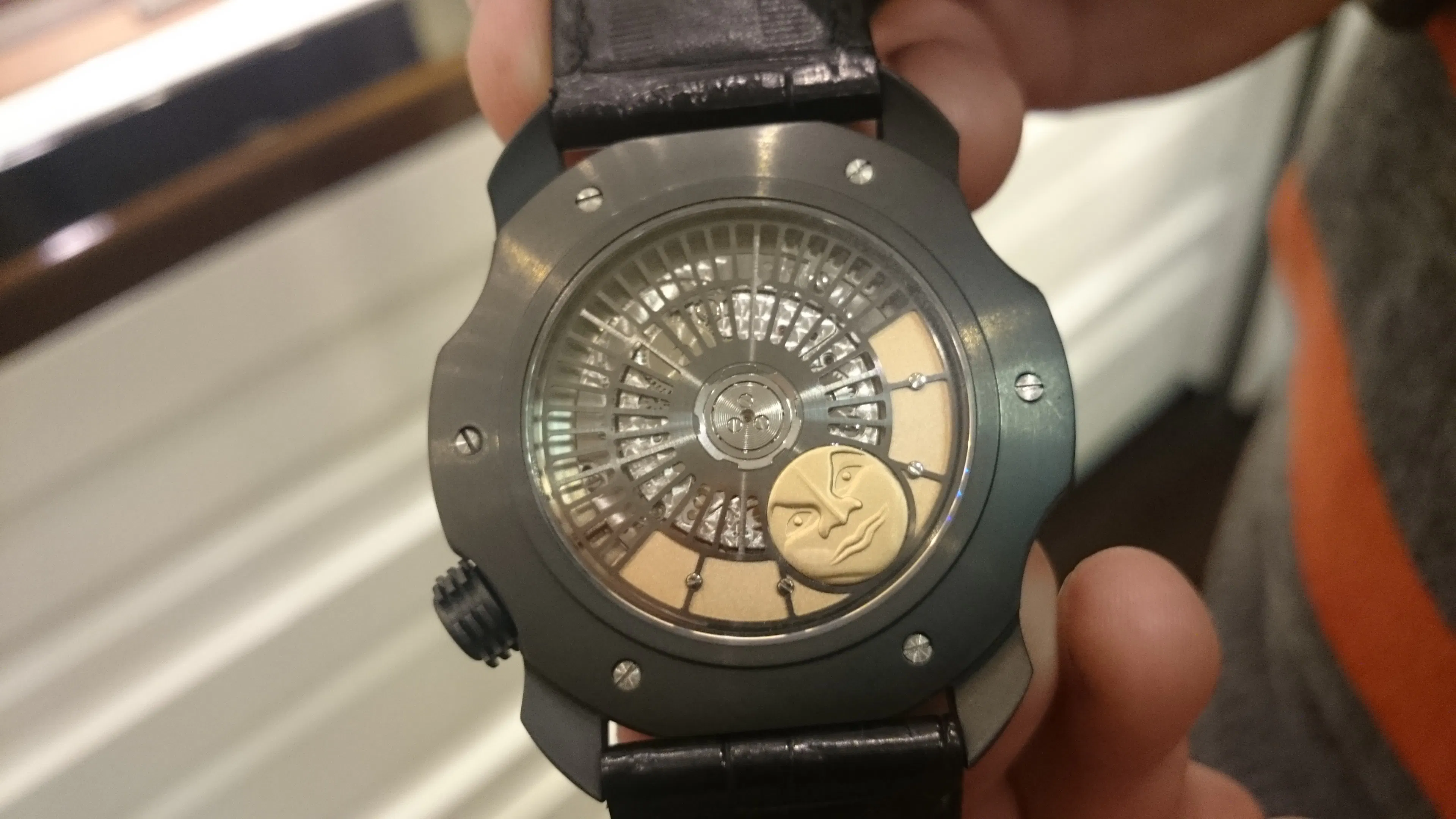 Caseback: Sarpaneva Korona KO Northern Lights