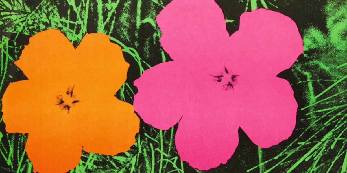 Pop Art in Bloom: Andy Warhol's Flowers | Barnebys Magazine