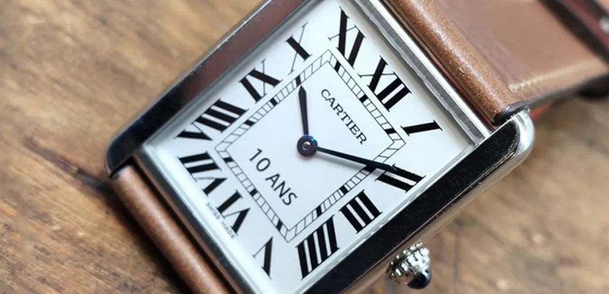 Cartier, montre pour homme Tank Solo Réf. 3169, image © Catawiki