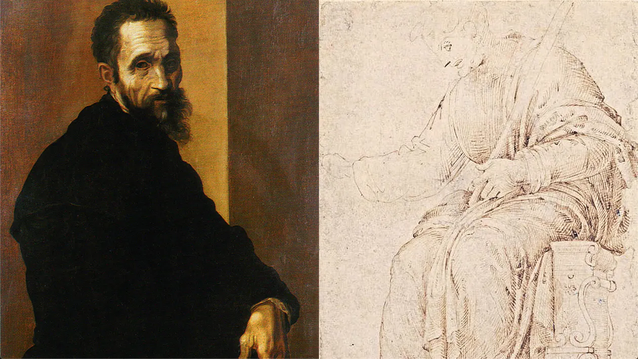 ¿Es este el primer dibujo creado por Miguel Ángel?