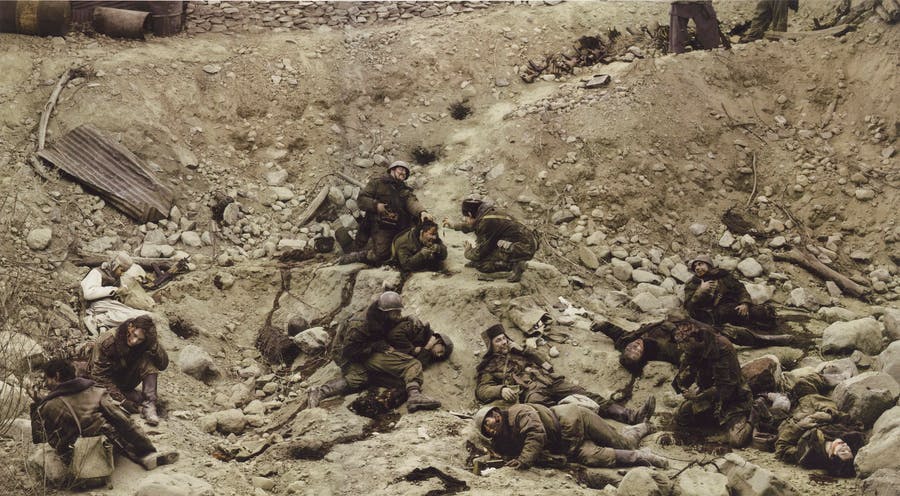 Jeff Wall, Dead Troops Talk, foto © Christie’s