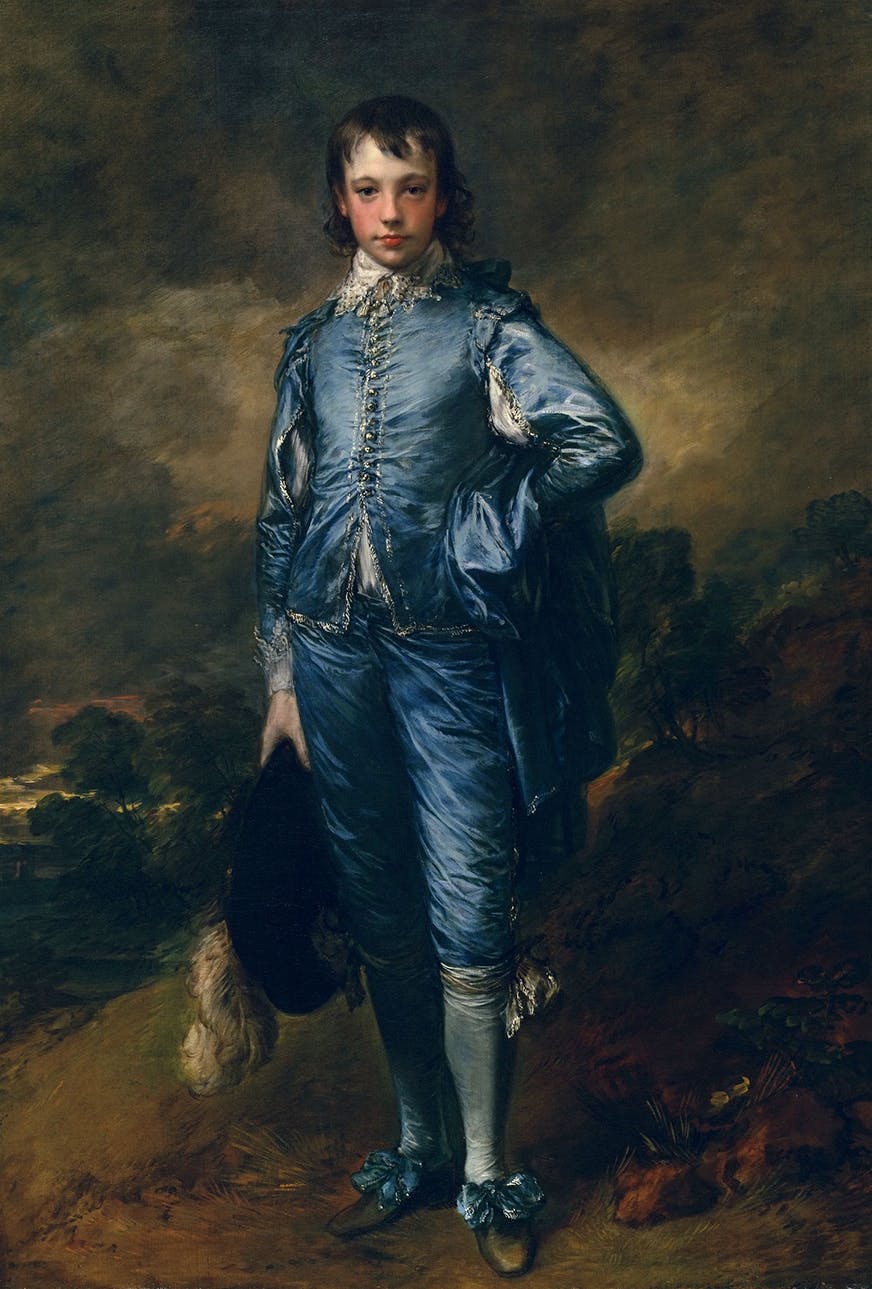 Thomas Gainsborough, The Blue Boy, 1769/70. Public domain image

