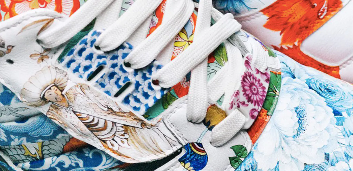ADIDAS X MEISSEN ZX8000 PORCELAIN | Foto: © Sotheby's (Detail)