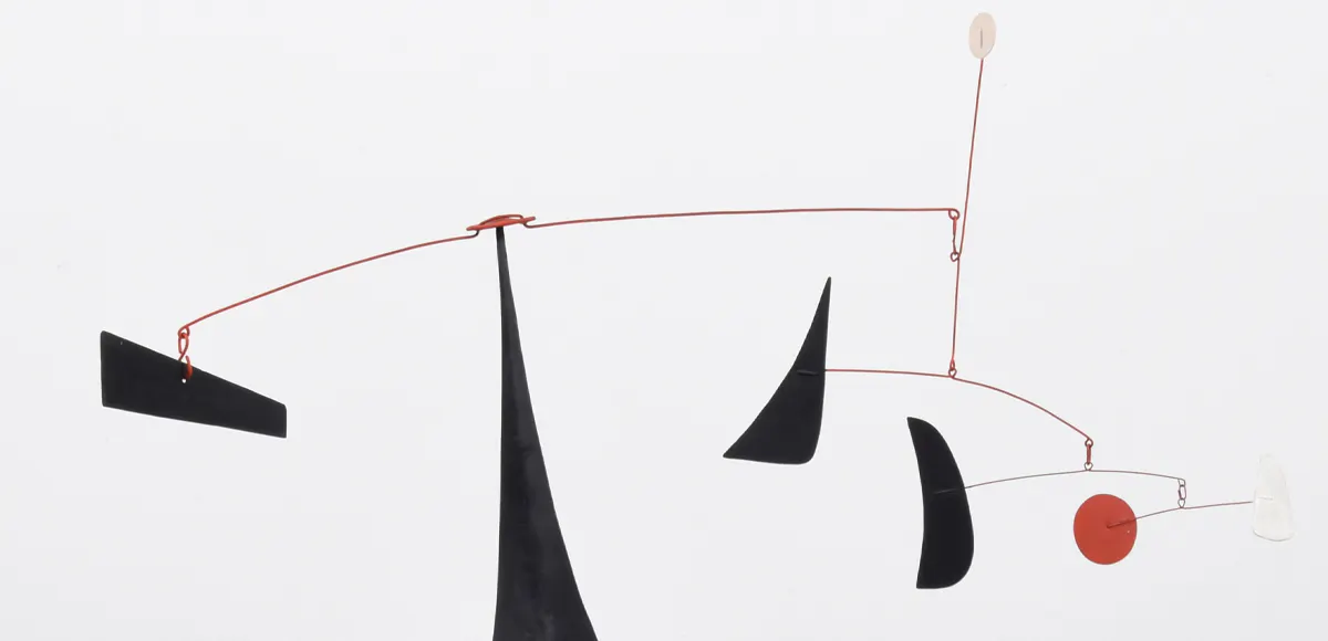 Alexander Calder Mobile Sculpture (detail)