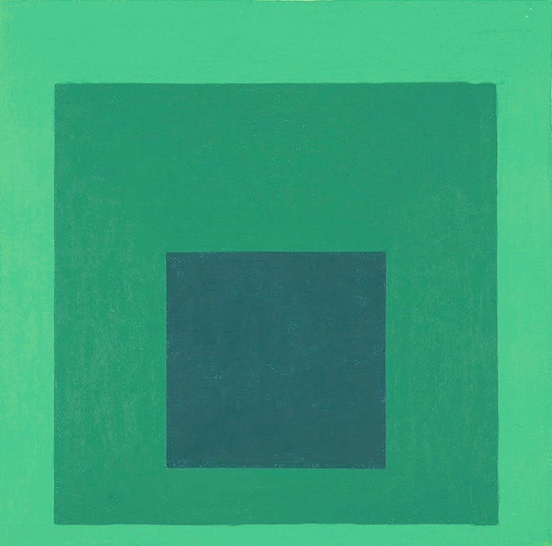 Josef Albers, Homage to the Square, 1965. Sold at Sotheby's in 2017 for £272,750. Photo © Sotheby's