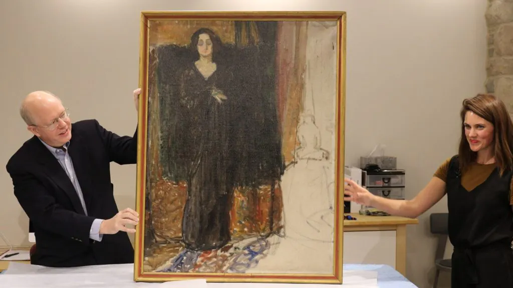 ¿De dónde procede este retrato de Edvard Munch?