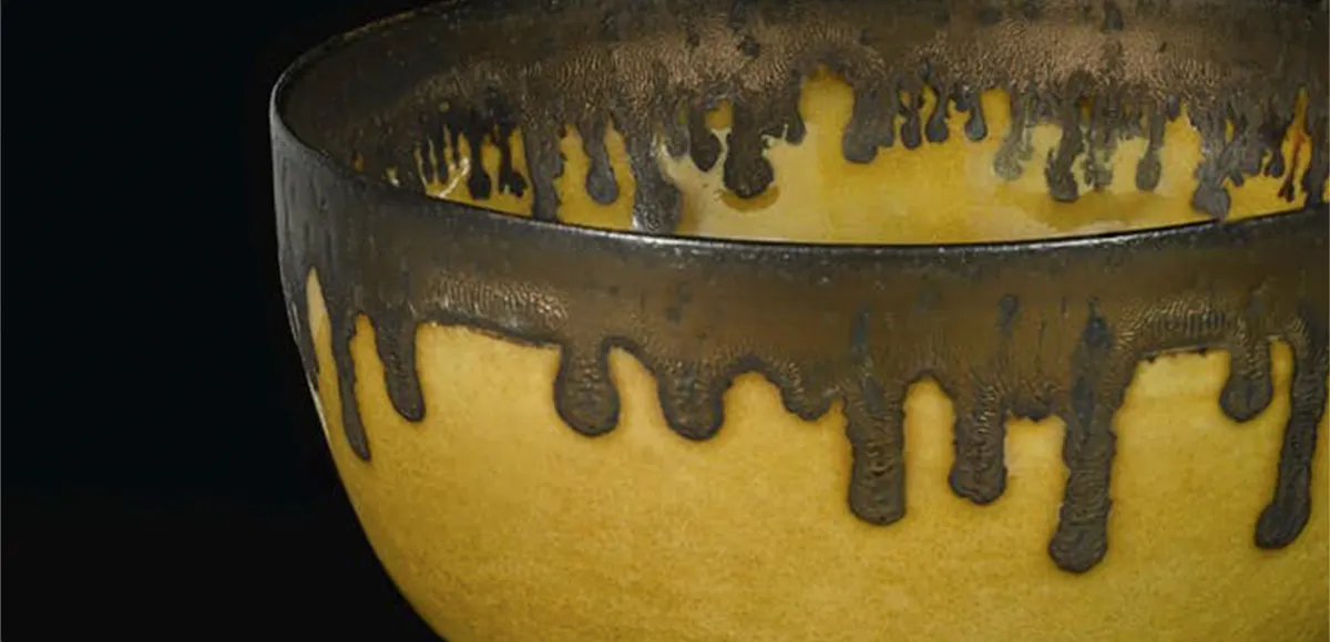 Lucie Rie, Fußschale. Foto © Sotheby's (Detail)