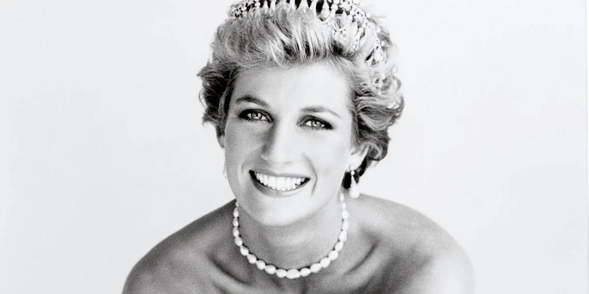 Patrick Demarchelier, Princess Diana (détail), London, 1990, épreuve au platine et au palladium, image © Sotheby's
