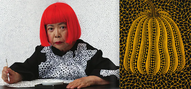 20 främsta utmärkelserna som födelsedagsbarnet Yayoi Kusama fått