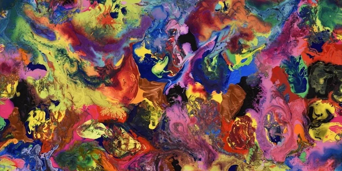 Neil Kerman, "Limitless Transitions" Acrylic on Canvas. Image © APR57 (detail)
