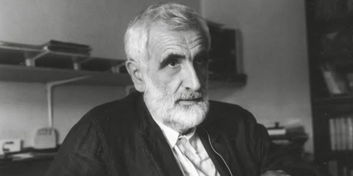 Enzo Mari, portrait par Ramak Fazel (détail), via triennale.org

