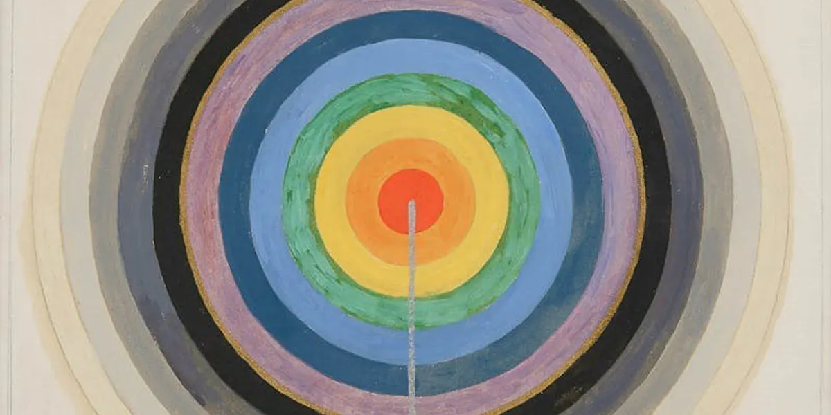 HaK537. Série VIII. Image du point de départ (détail), 1920, © Fondation Hilma af Klint / Moderna Museet