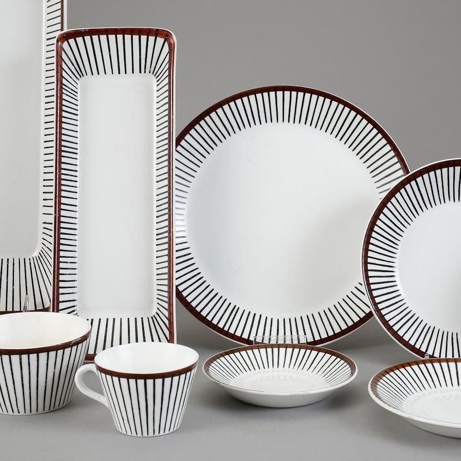 Scandinavian Design with Grey Tones Ceramic Plates (FREE guide include