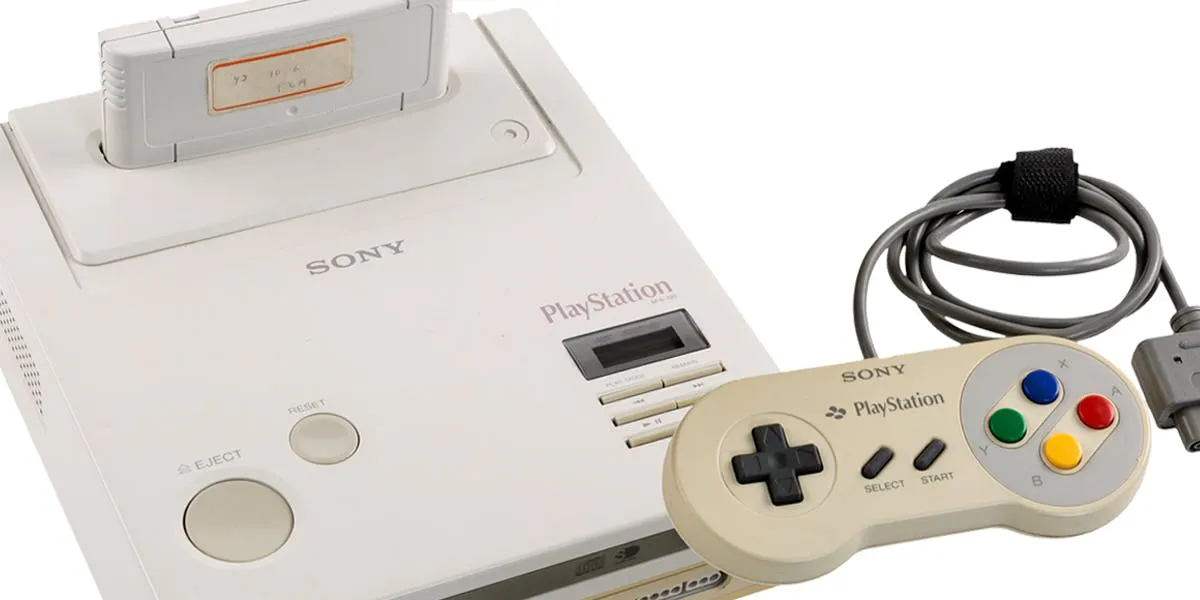 Prototype of Nintendo Playstation (detail), © Heritage Auctions