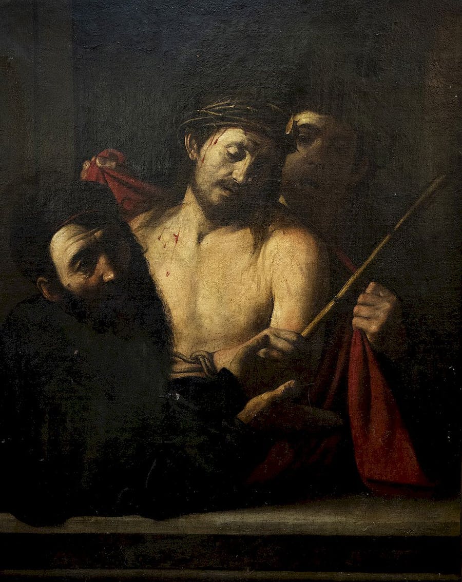 Le Christ avec sa couronne d’épines avant la Crucifixion. Photo © Ansorena