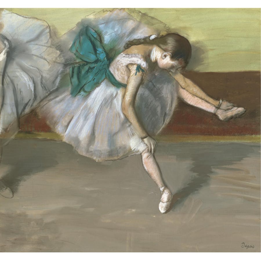Edgar Degas, Danseuse au Repos. Image © Sotheby's
