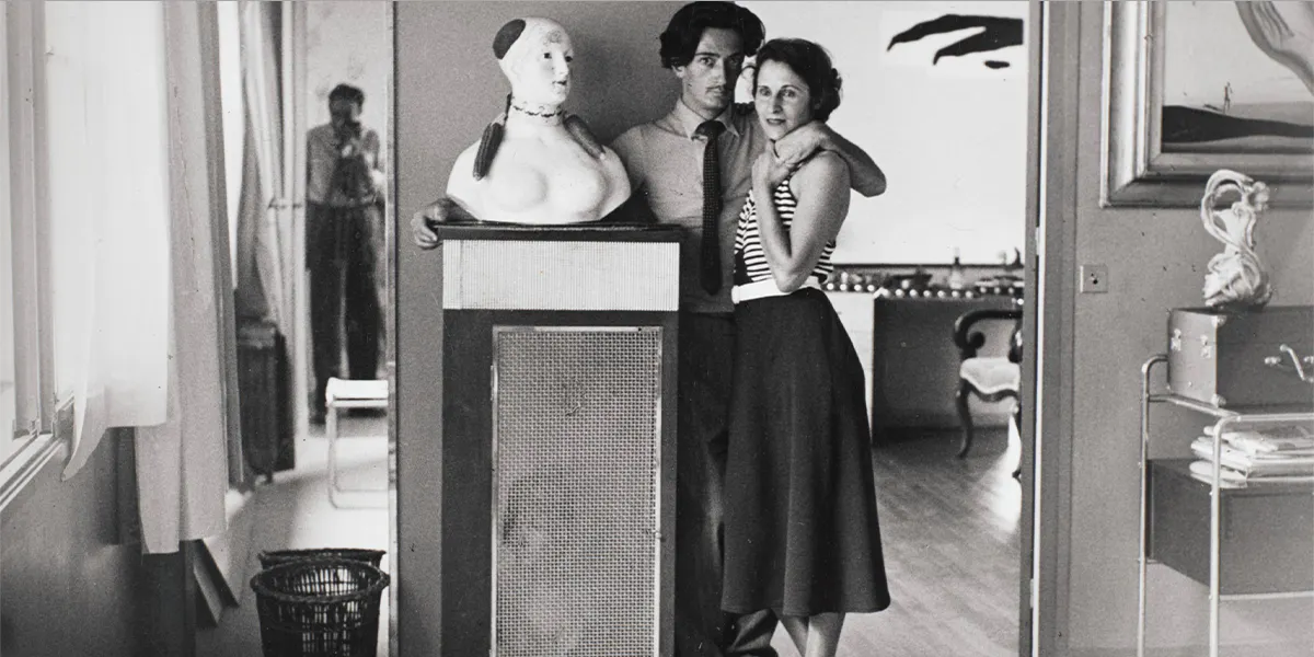 Brassaï (1899–1984), Gala and Salvador Dali, 1932, späterer Silbergelatineabzug, 23 x 29,1 cm. Foto © Christie's (Detail)