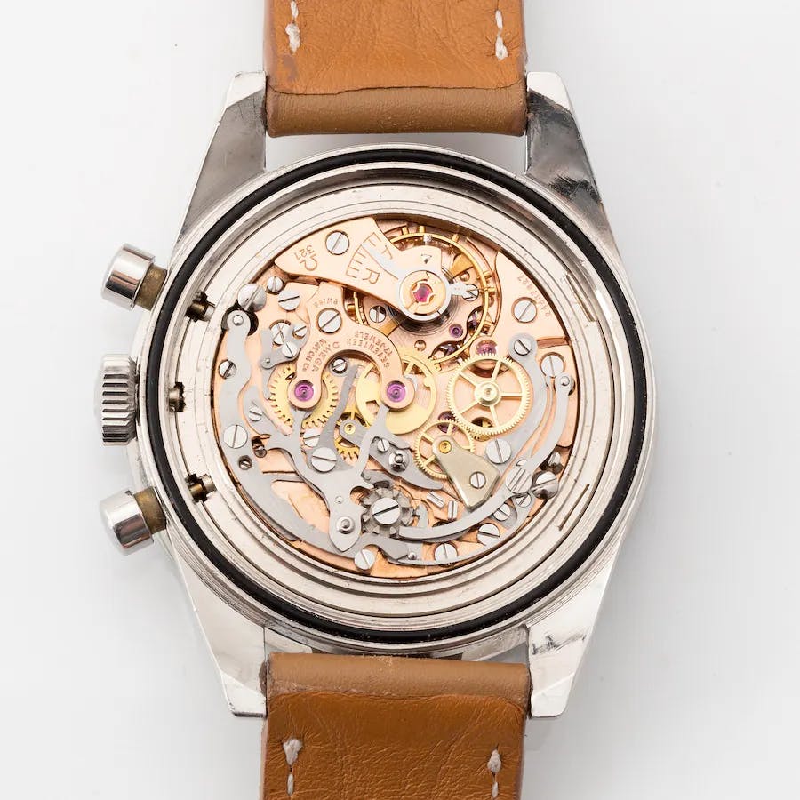 Omega, Speedmaster, chronograph, 'Ed White', Ref. ST 105.003, 38 mm, 1967. Photo © Bukowskis 
