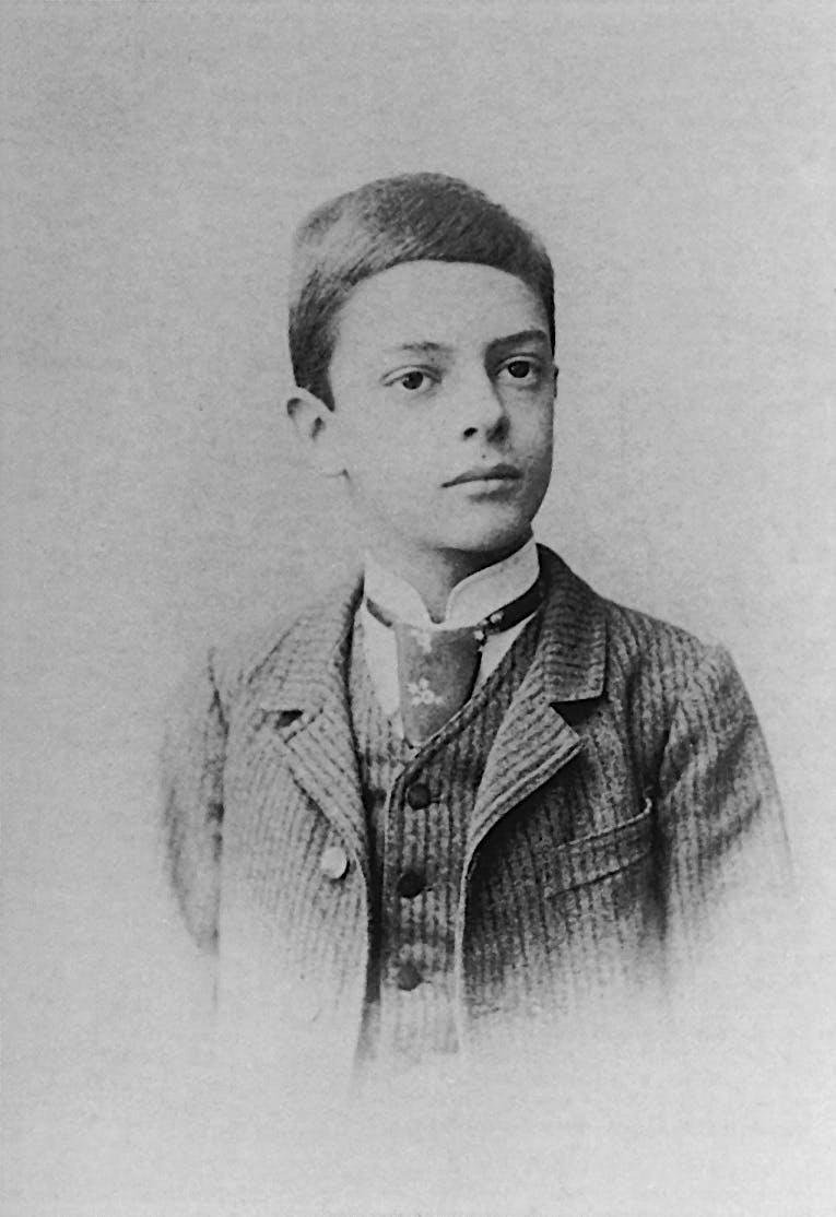 Paul Klee as a student, 1892. Photo via Wikipedia (PD-alt-100)