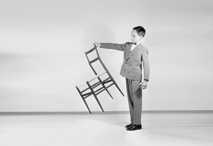Superleggera di Gio Ponti, fotografie di Giorgio Casali per Domus