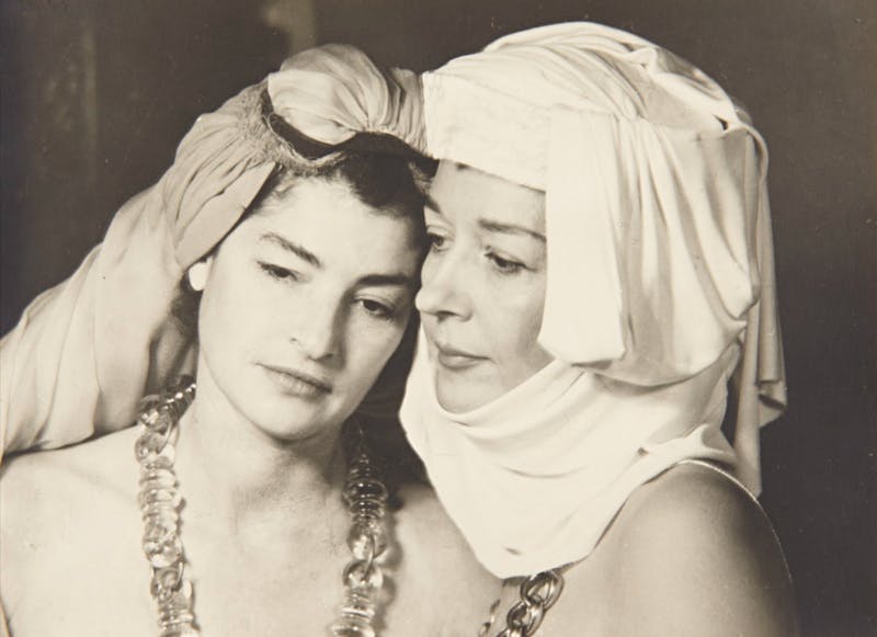 Man Ray (1890-1976), Juliet and Dorothea Tanning, 1946, gelatin silver print. Photo © PHILLIPS