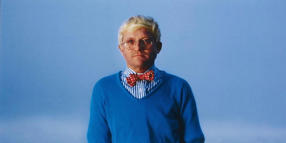 Annie Leibovitz, ‘David Hockney, Los Angeles’ (dettaglio), 1983, 44.5 cm x 45.7 cm. Photo © Phillips