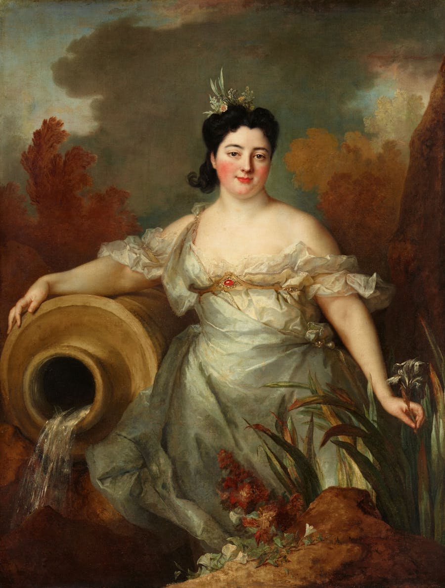 Nicolas de Largillierre (1656-1746),Retratro de Françoise Marguerite Claire Boudeville, marquesa de La Frezelière, óleo sobre tablero, circa 1680, imagen © Lempertz