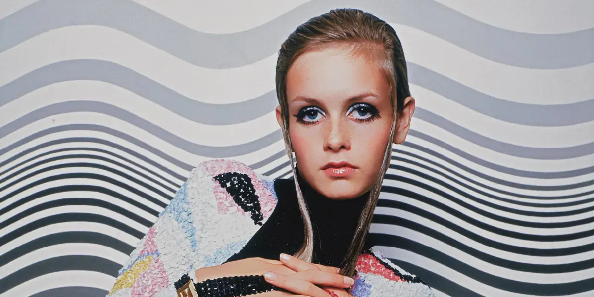 Twiggy, 1967, photographiée par Bert Stern. Photo © Sotheby's (détail)