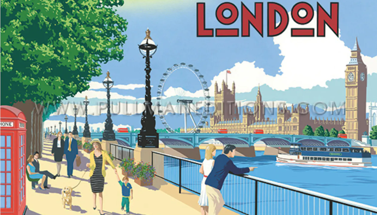 Föreviga sommaren i sann Art Deco-anda