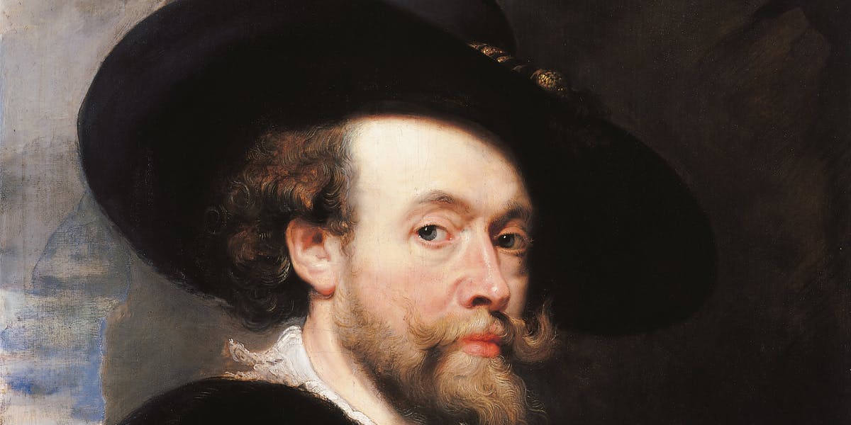 Peter Paul Rubens, Portrait of the Artist. 1623, oil on panel. Image: The Royal Collection