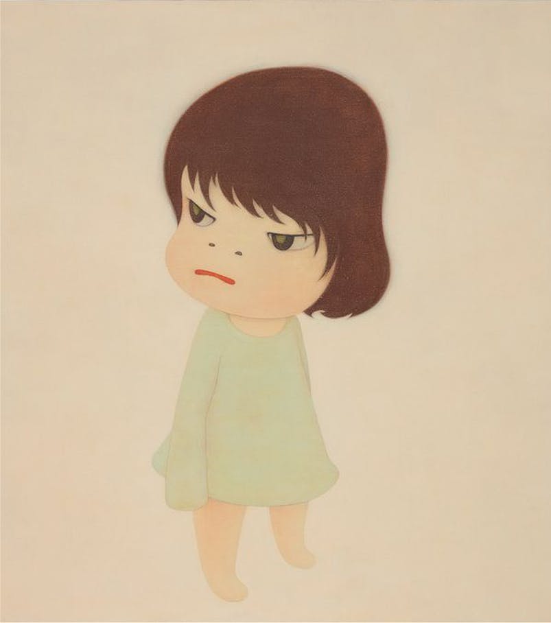 Yoshitomo Nara, ‘Missing in Action’, 2000. Sold by Phillips in 2015 for £1.9 million, a record for the artist at the time of the sale. Photo © Phillips
