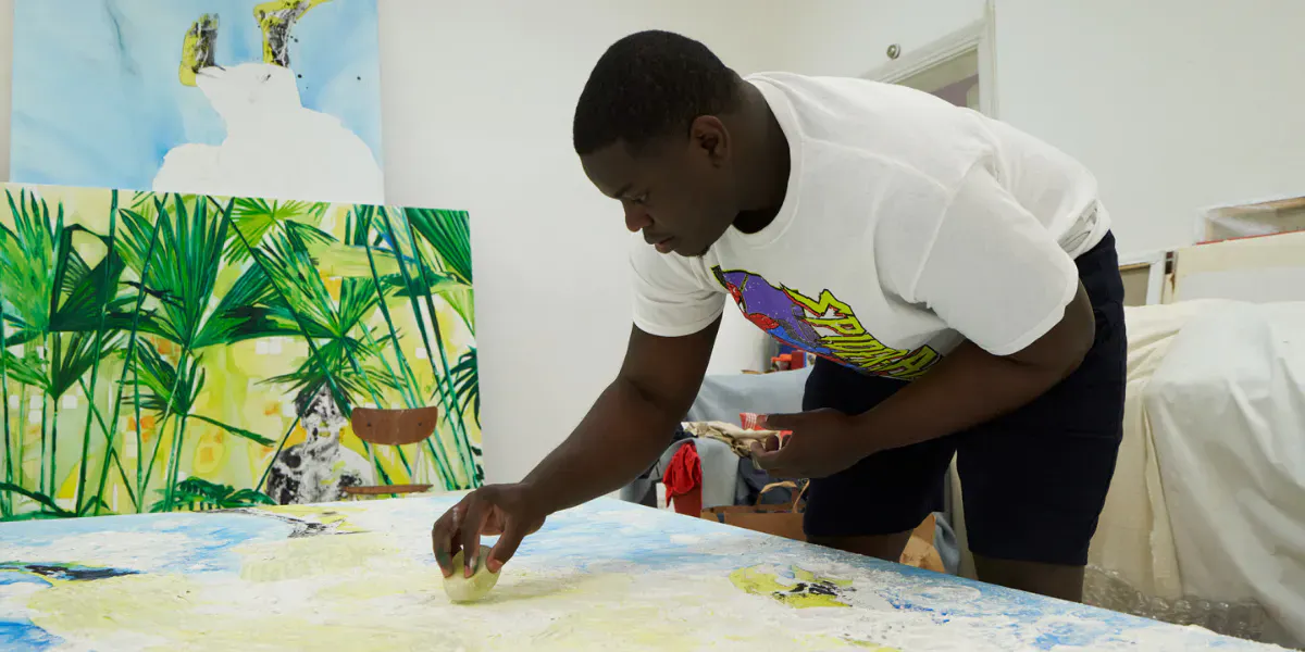Khari Turner's exhibition 'As Below & Above' will be shown at CFHILL between June 3 and July 8, 2022. Photo © Agnes Vannerus Lindblom