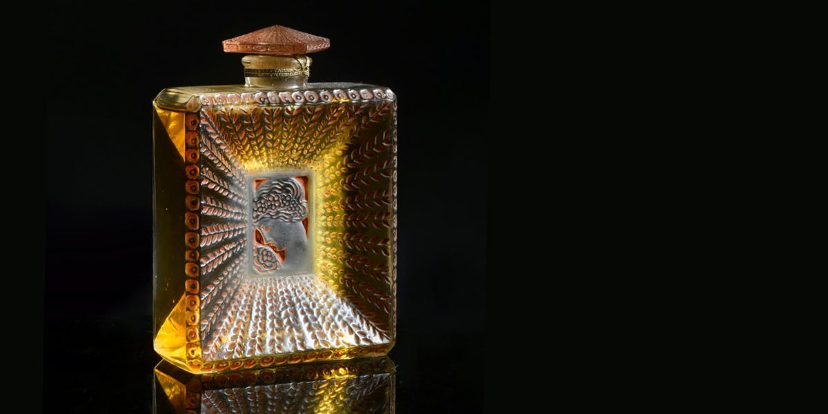 Rene lalique perfume bottles hot sale