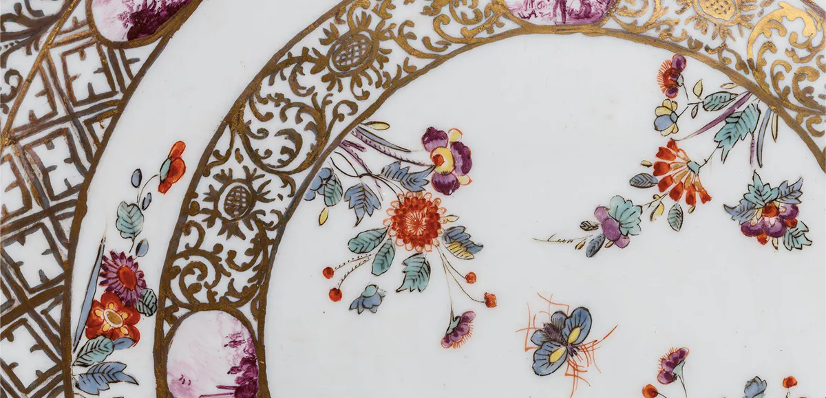 Meissen, Kleine Prunkplatte, 1730/35 | Foto: © Amadeus Auction