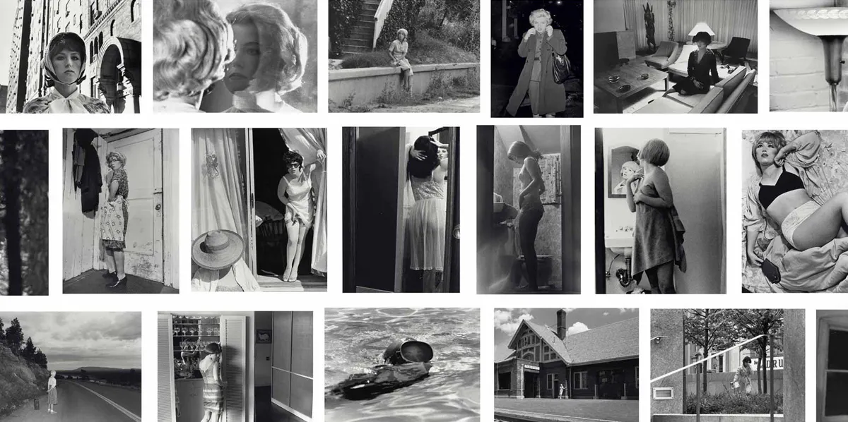 Cindy Sherman, "Untitled Film Stills, Untitled Film Still # 2" firmato, numerato e datato "2 Cindy Sherman 4/10 1977", stampa alla gelatina d'argento, 25,4 x 20,3 cm (dettaglio). Foto © Christie's