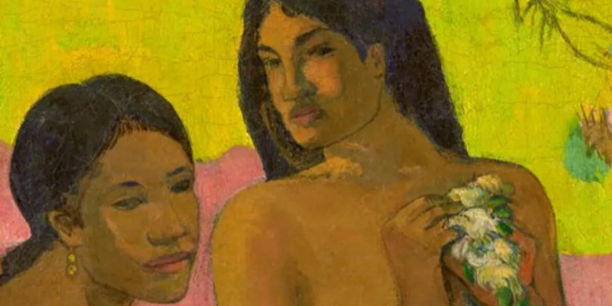 Paul Gauguin (1848-1903), Maternité II, 1899, Öl/Sackleinen, 94,7 x 61 cm. Foto © Christie's (Detail)
