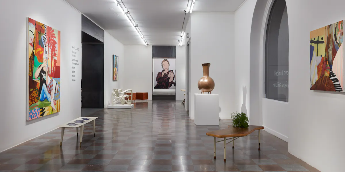 Auktionshuset Phillips presenterar design, samtidskonst, armbandsur och smycken hos Wetterling Gallery 7-9 september. Foto © Björn Petrén (detalj)