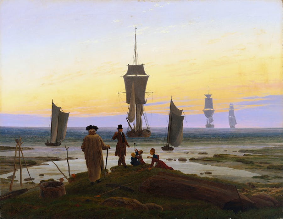 Caspar David Friedrich, The Life Stages, c. 1834, Leipzig, Museum of Fine Arts | Image via Wikipedia
