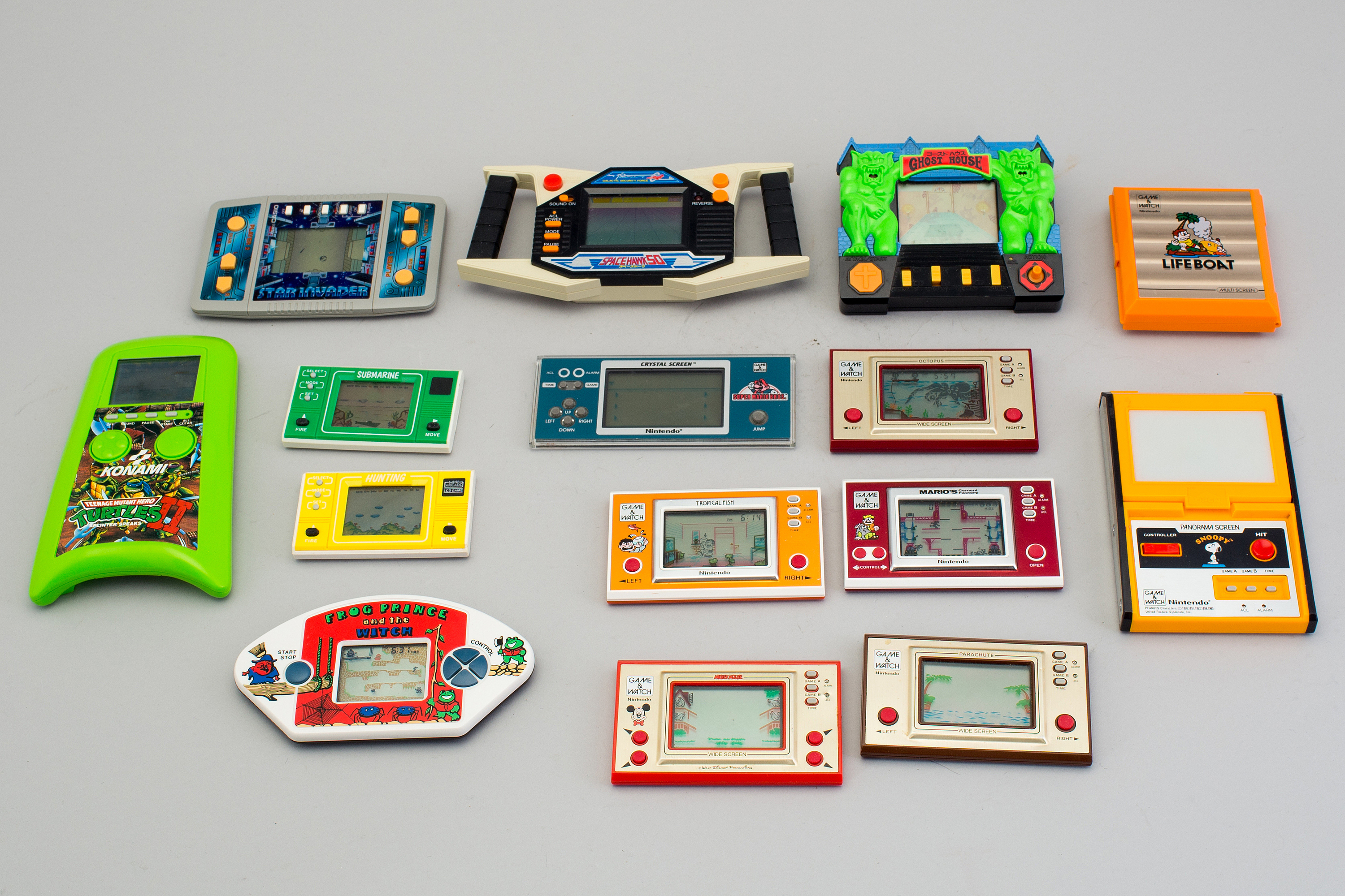 handheld games of the 80s