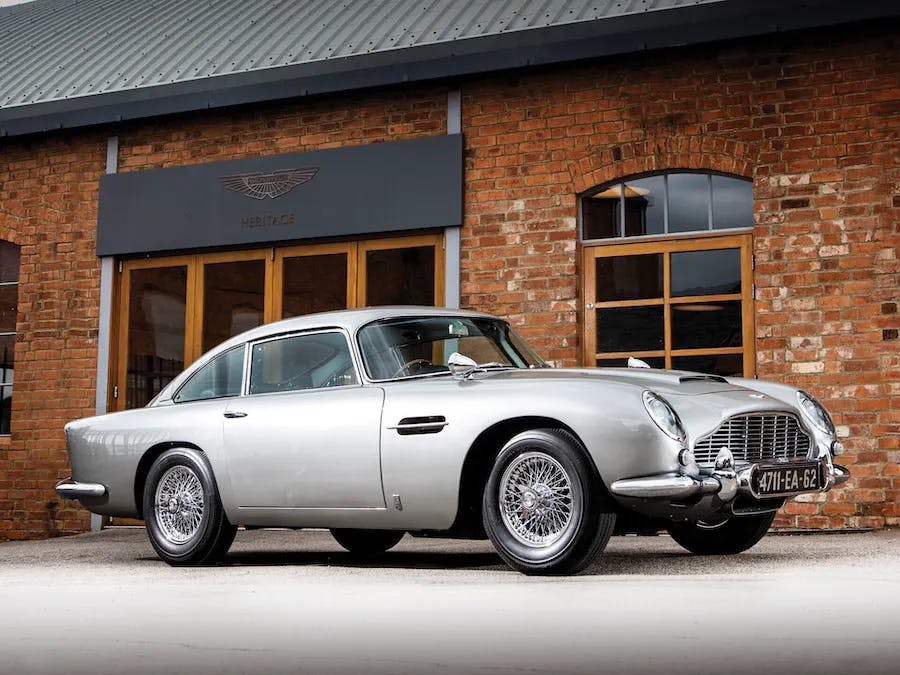 Aston Martin DB5 del film Goldfinger. Immagine Jeremy Cliff ©2023 Courtesy of RM Sotheby’s
